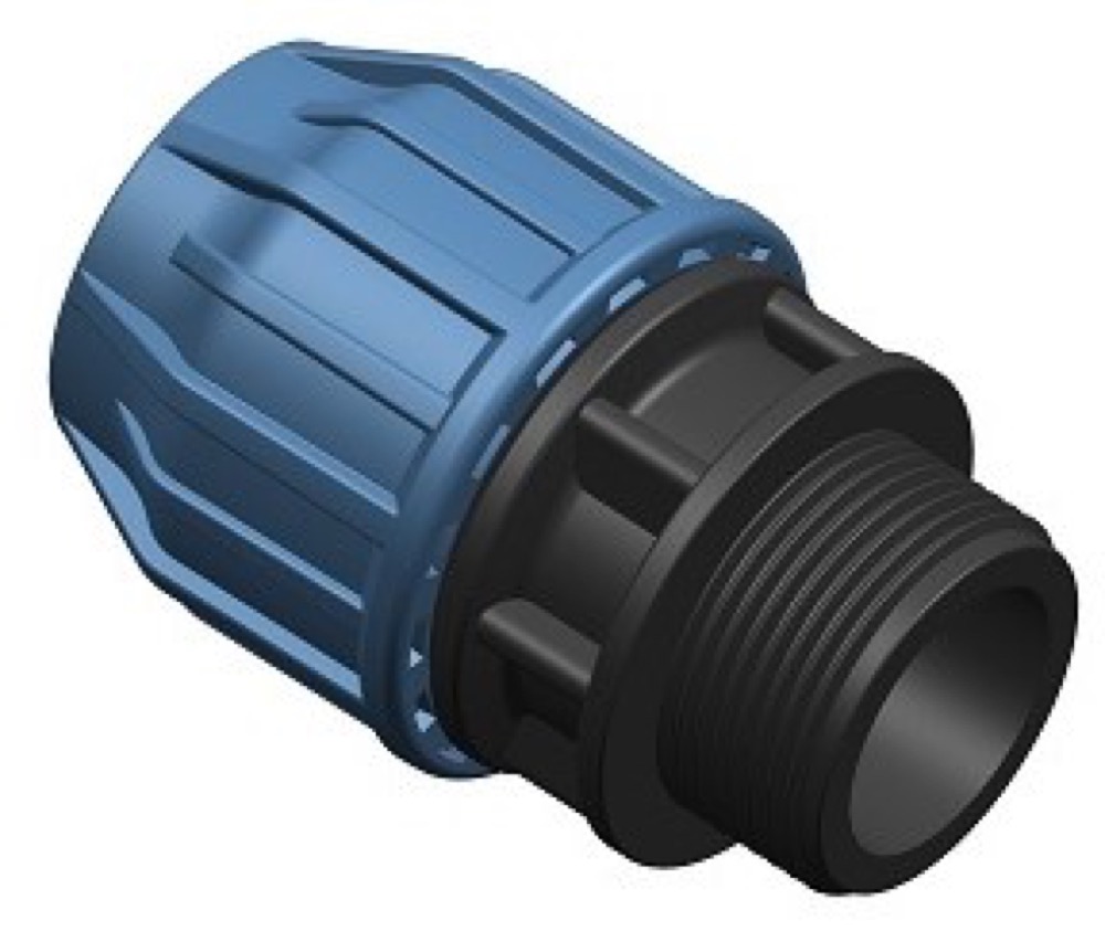 Adaptor Male Threaded