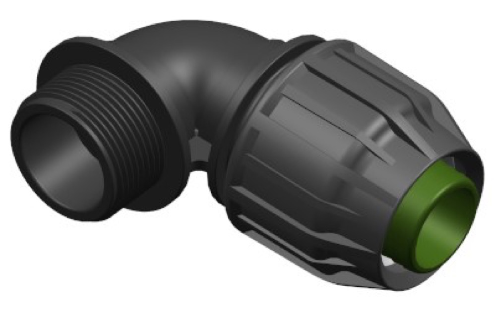 Elbow 90◦ Male Threaded
