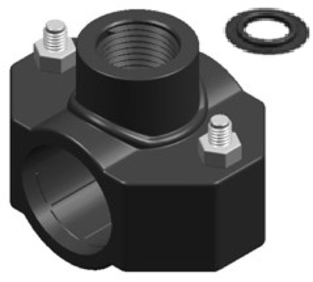 Single Saddle With Flat Seal