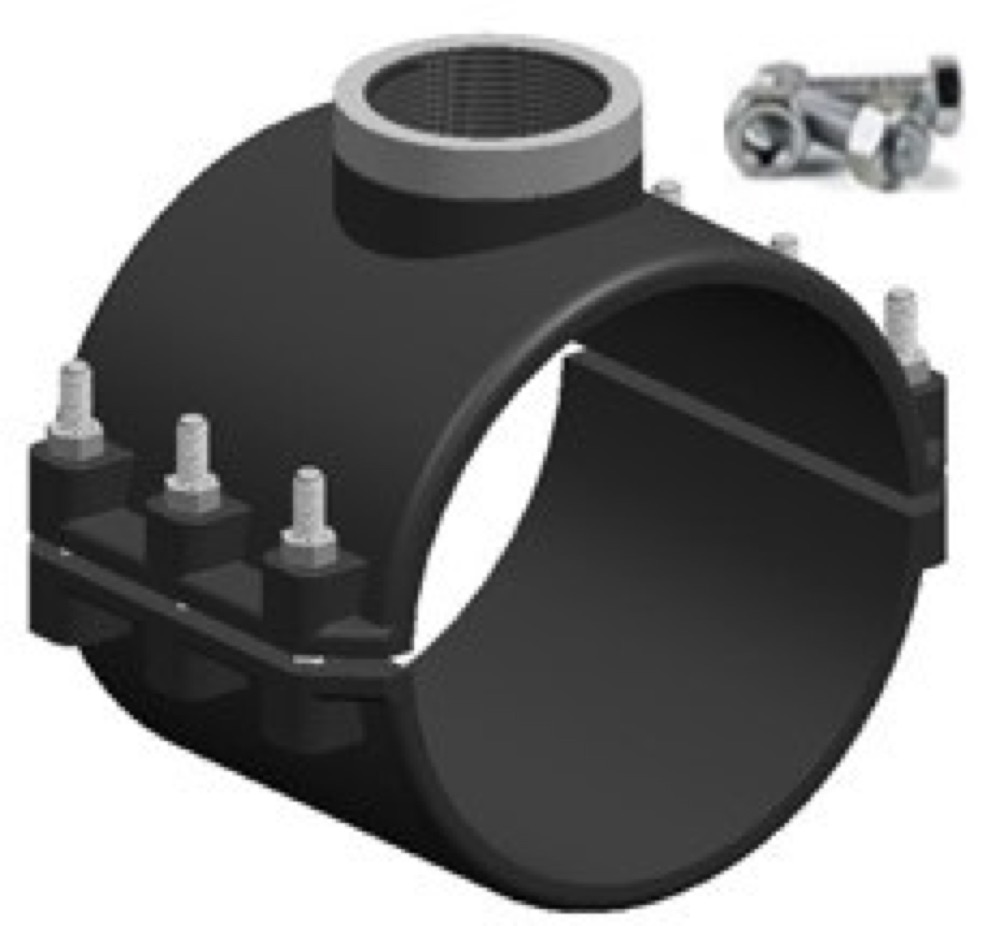 Single Saddle Reinforced with S.S. Bolts