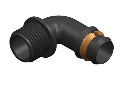 Starter Elbow Threaded Male