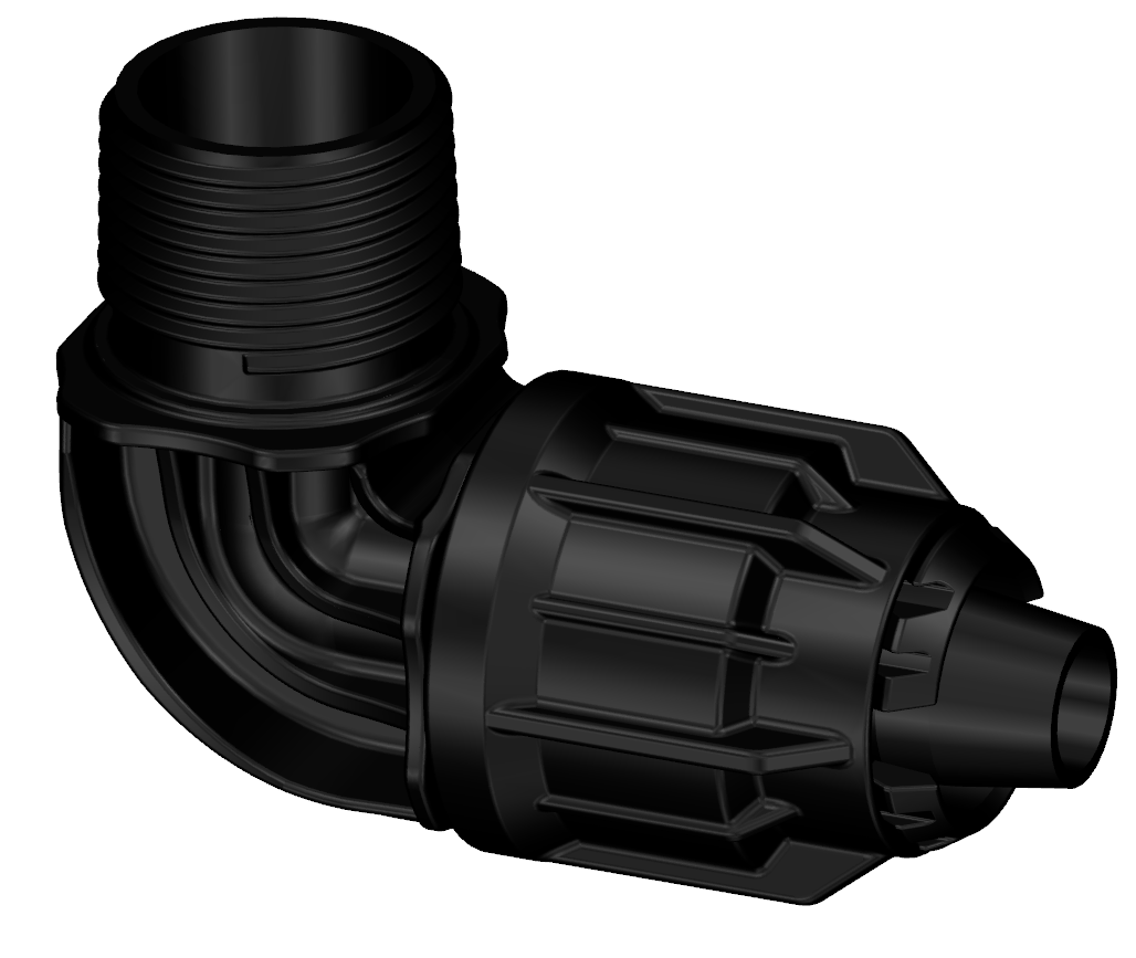 Starter Elbow Threaded Male