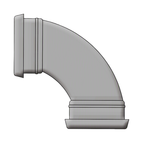 Bend 92° DS Push Fit