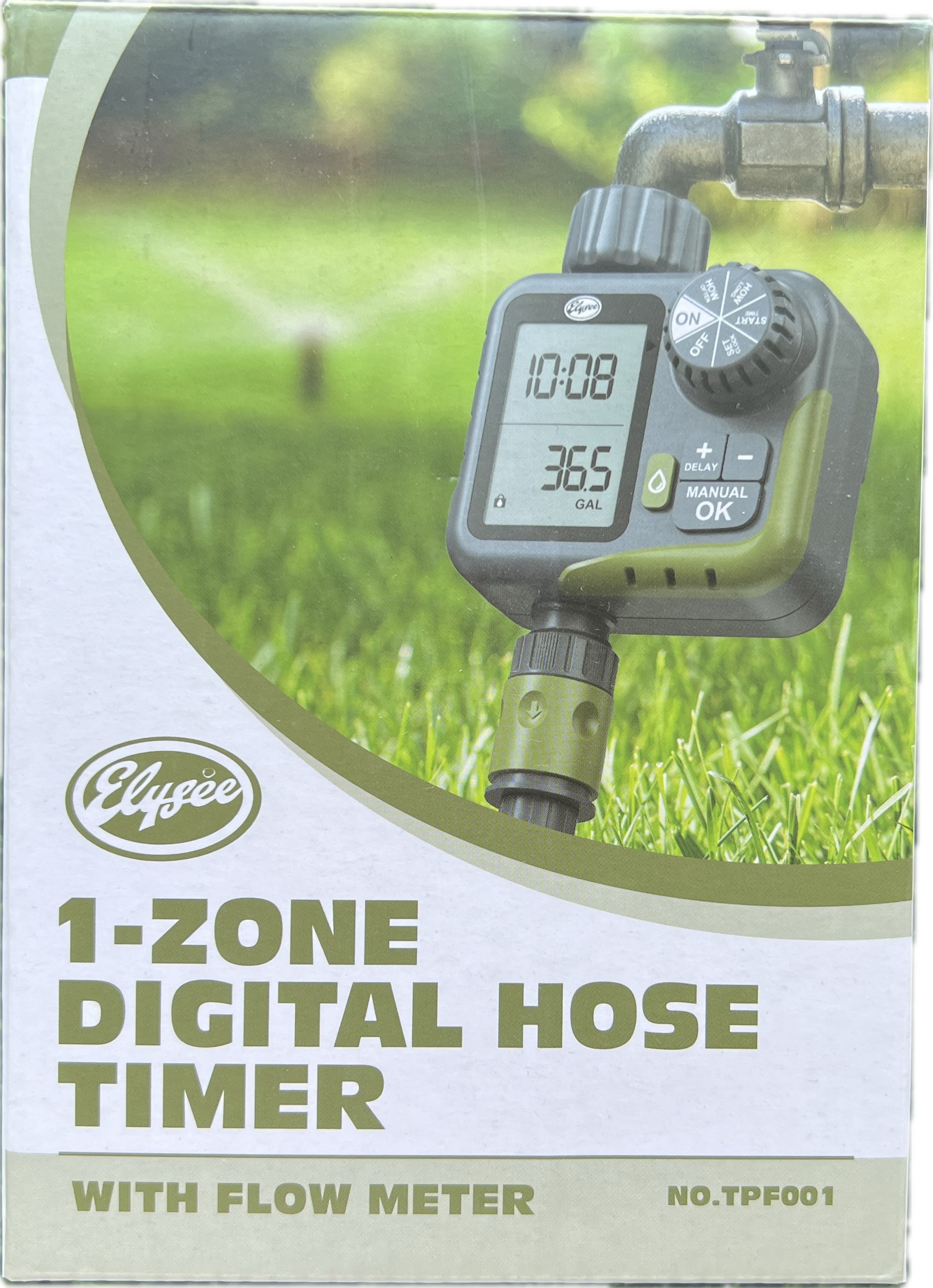 Tap Timer Elysée with Flow Control