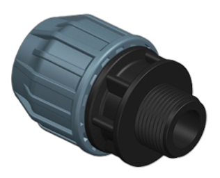 Adaptor Male Threaded